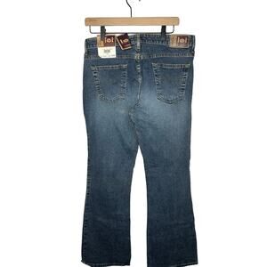 Vintage LEI Juniors Y2K Flare leg‎ denim jeans size 13 new with tags